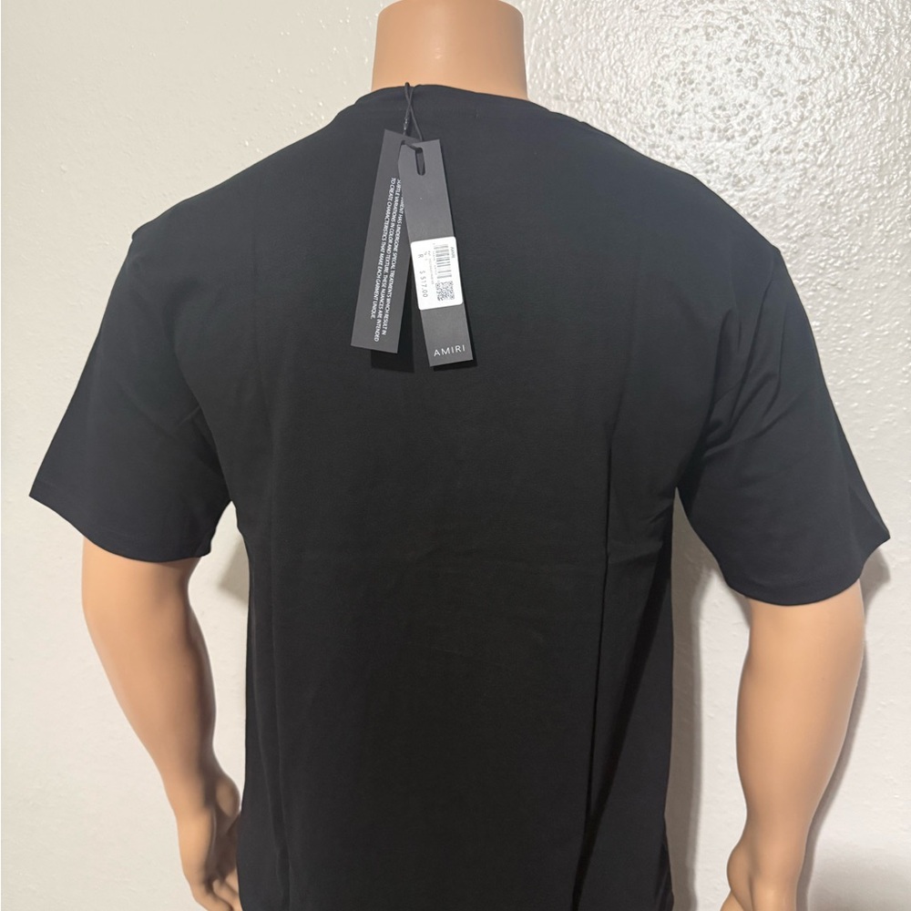 Amiri Black Graphic T-Shirt for Men - Picture 3 of 5